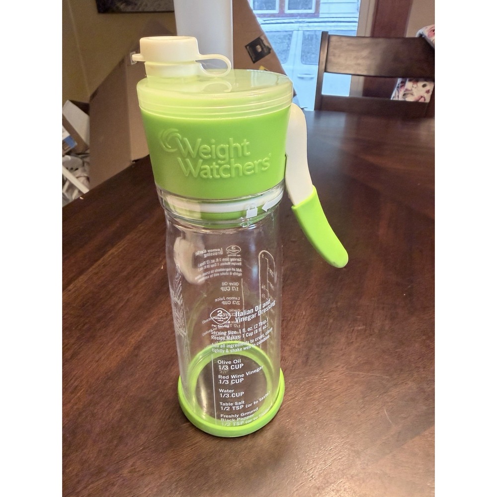 Weight Watchers Salad Dressing Cruet Portion Control Dispenser